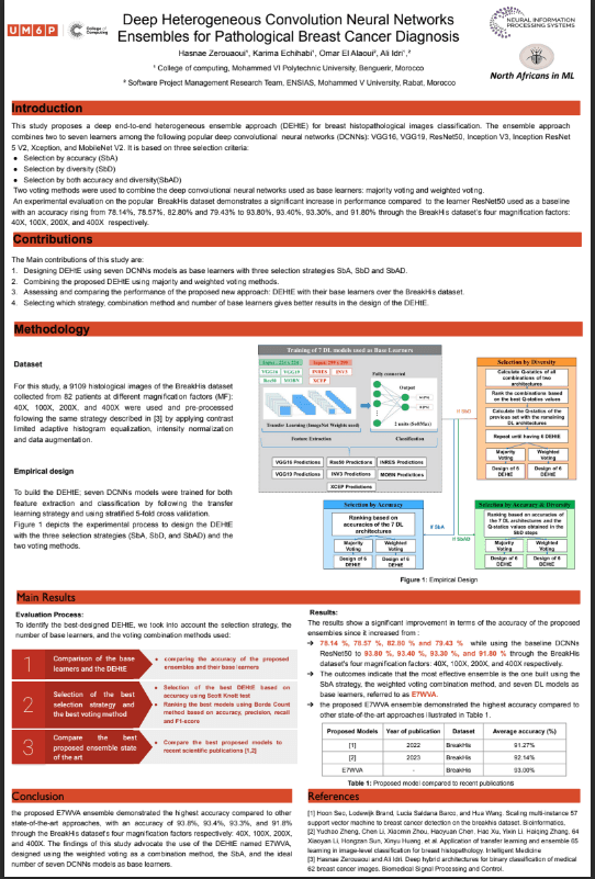 Deep Heterogeneous Convolution Neural Networks Ensembles for Pathological Breast Cancer Diagnosis (Neurips 2023 - NAMLA 2023)